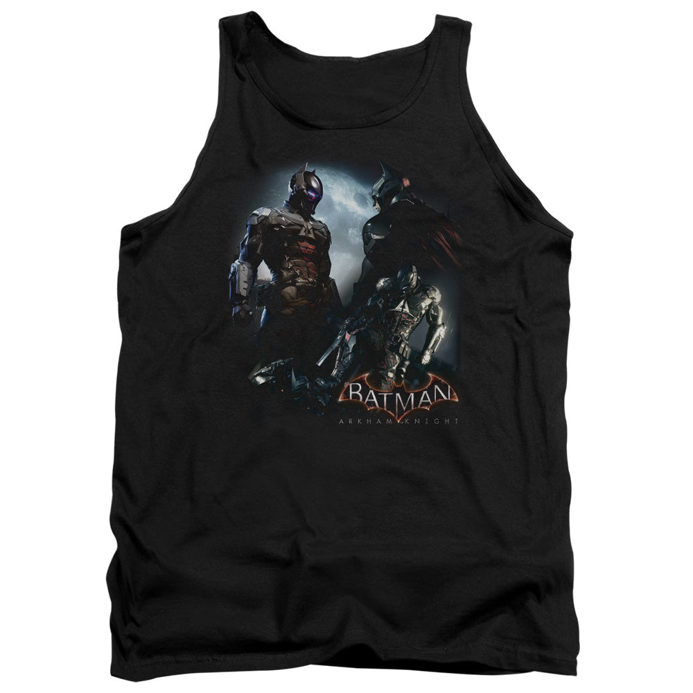 Batman Arkham Knight Face Off Mens Tank Top Shirt Black