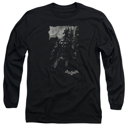 Batman Arkham Knight Bat Brood Mens Long Sleeve Shirt Black