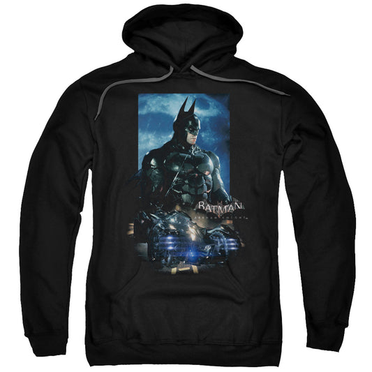 Batman Arkham Knight Batmobile Mens Hoodie Black