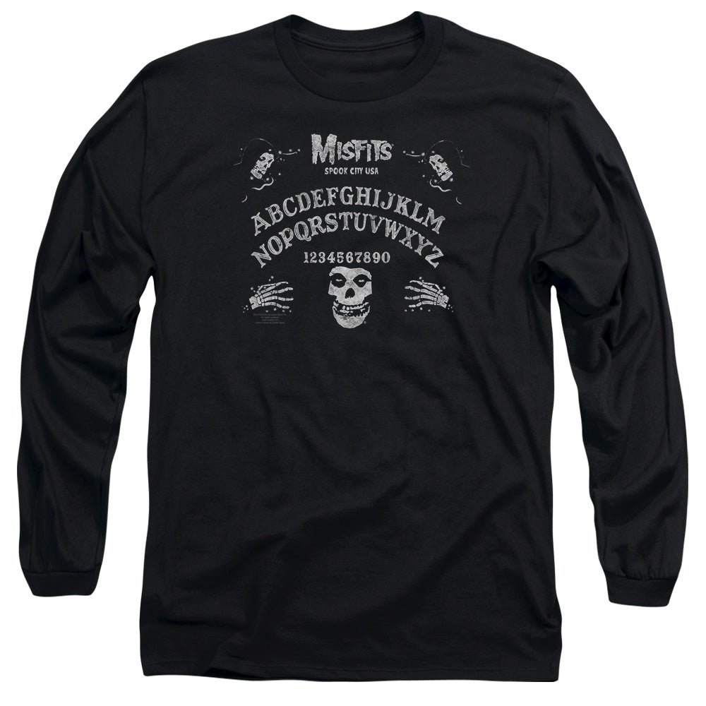 Misfits Ouija Board Mens Long Sleeve Shirt Black