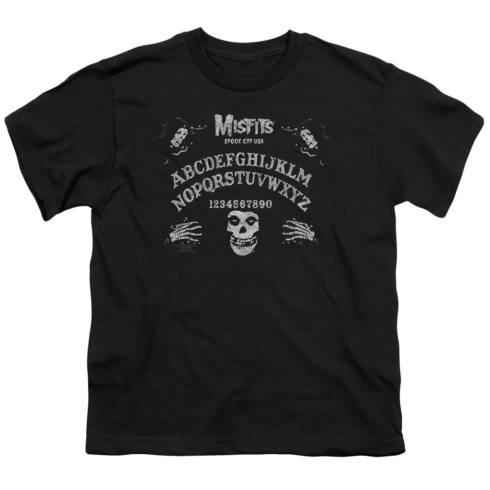 Misfits Ouija Board Kids Youth T Shirt Black