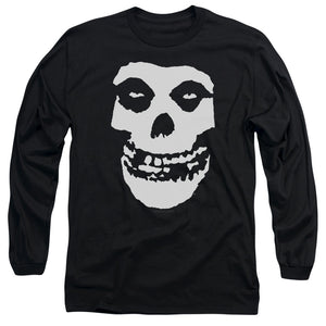 Misfits Fiend Skull Mens Long Sleeve Shirt Black