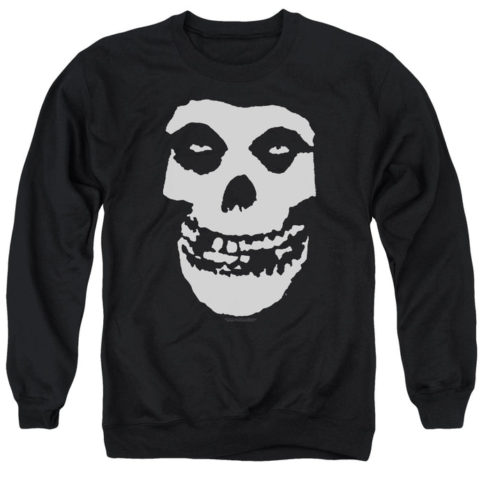 Misfits Fiend Skull Mens Crewneck Sweatshirt Black