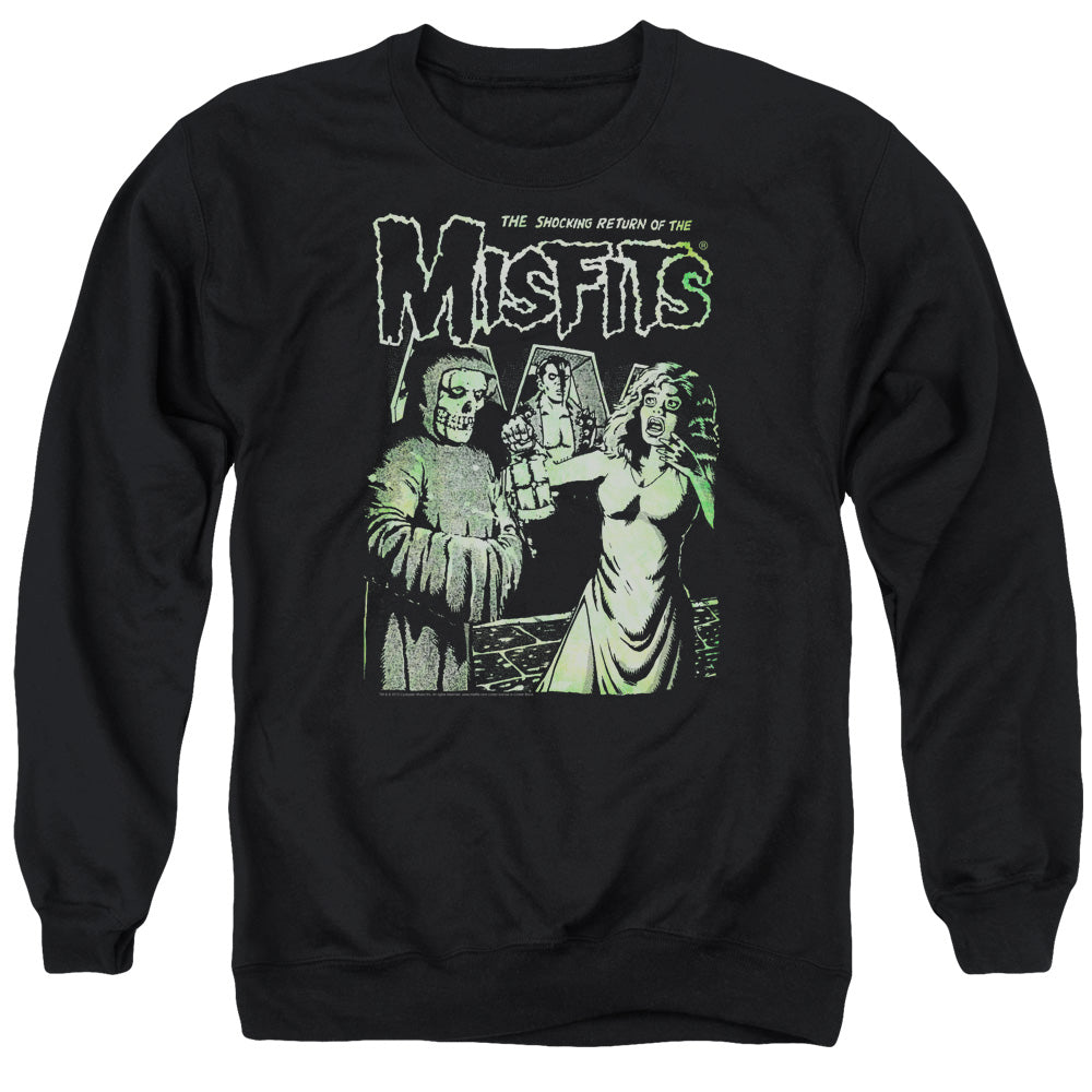 Misfits The Return Mens Crewneck Sweatshirt Black