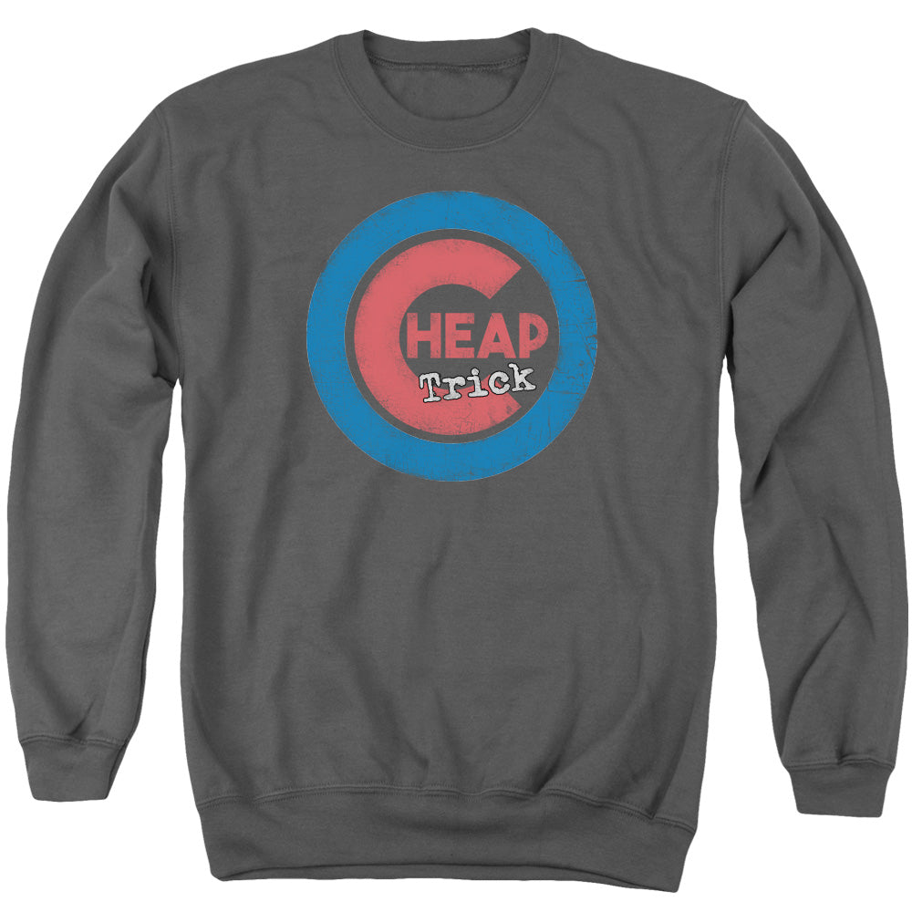 Cheap Trick Cheap Cub Mens Crewneck Sweatshirt Charcoal