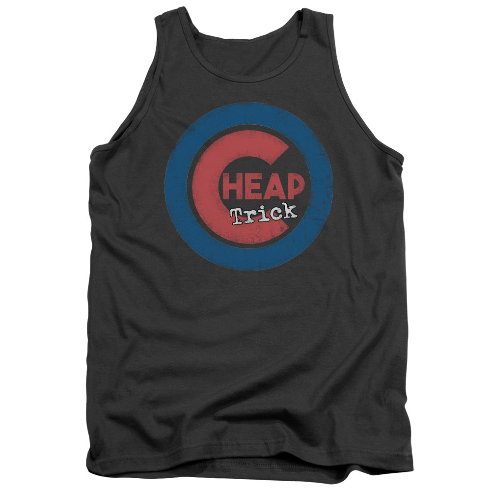 Cheap Trick Cheap Cub Mens Tank Top Shirt Charcoal