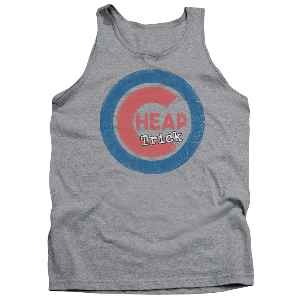 Cheap Trick Cheap Cub Mens Tank Top Shirt Athletic Heather