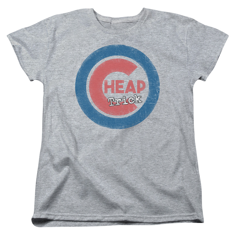 Cheap Trick Cheap Cub Womens T Shirt Athletic Heather