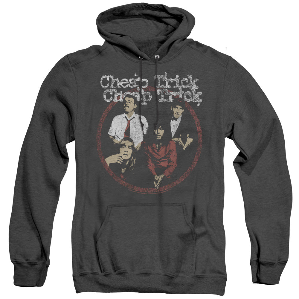 Cheap Trick Cheap Trick Heather Mens Hoodie Black