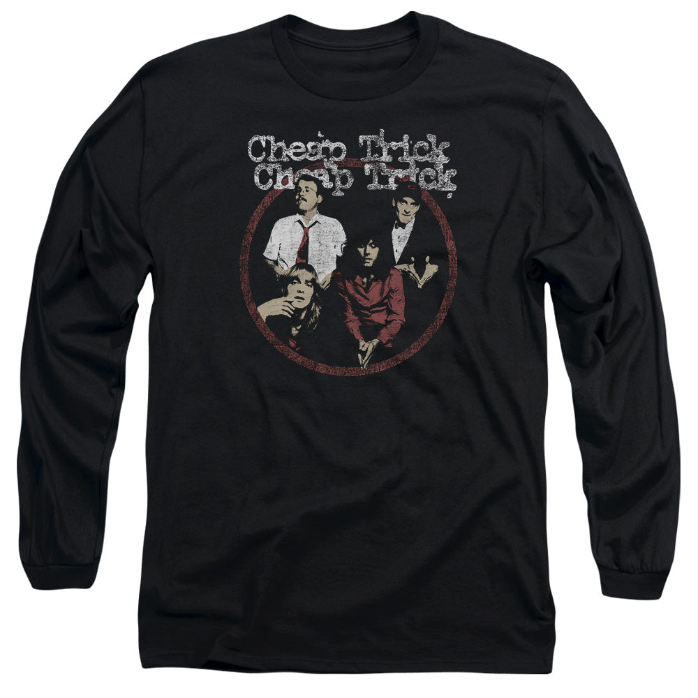 Cheap Trick Cheap Trick Mens Long Sleeve Shirt Black