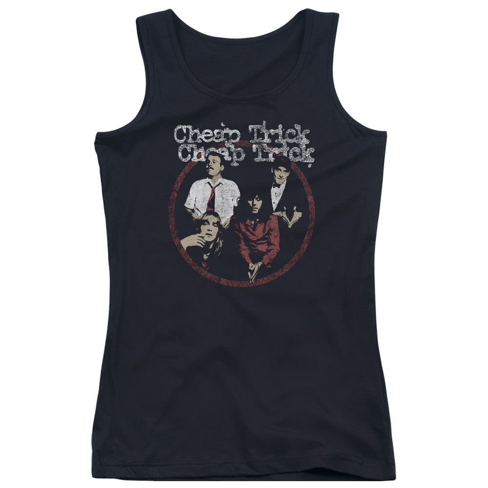 Cheap Trick Cheap Trick Womens Tank Top Shirt Black