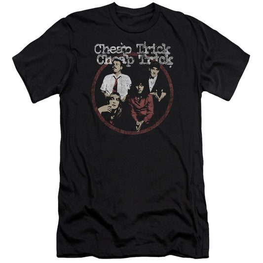 Cheap Trick Cheap Trick Slim Fit Mens T Shirt Black