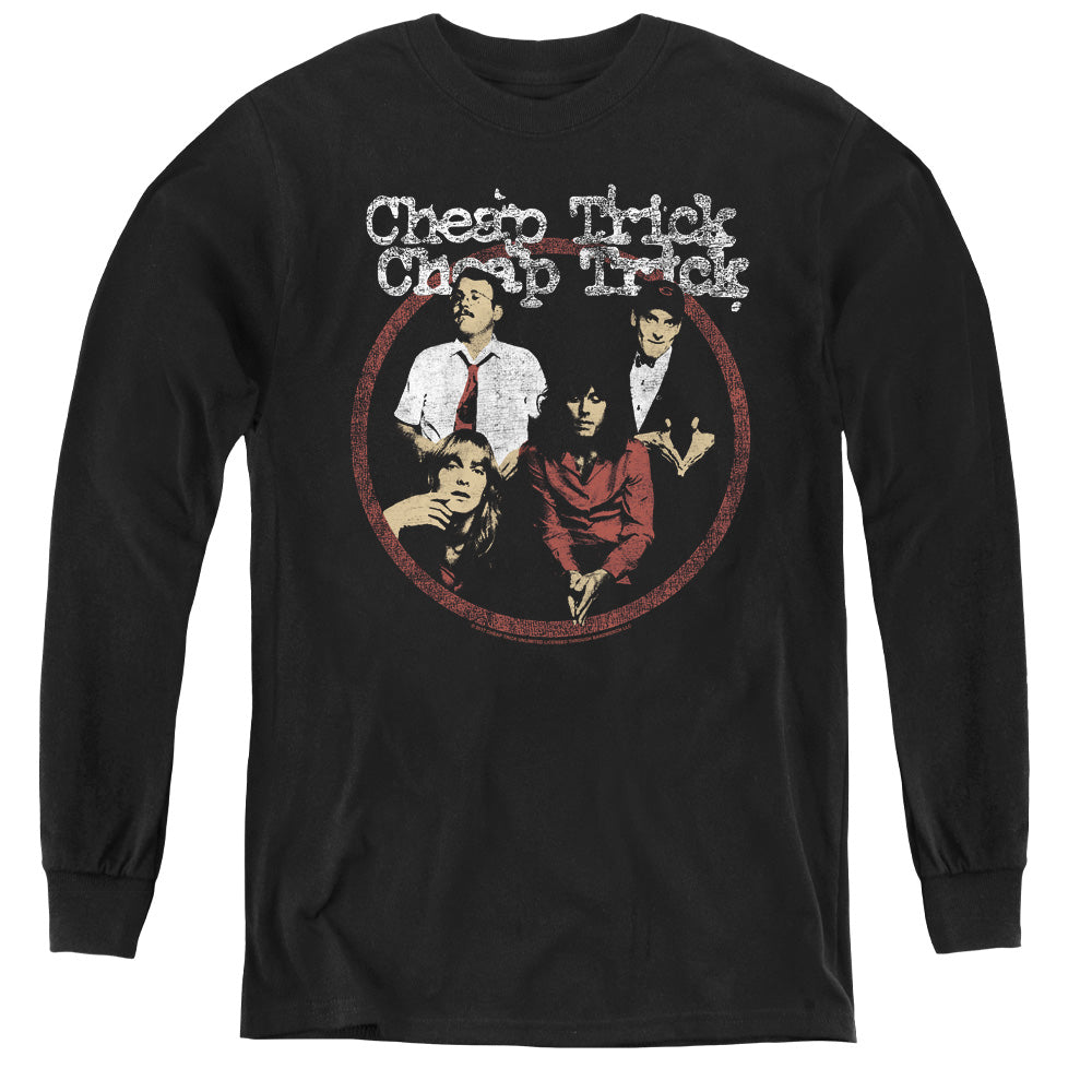 Cheap Trick Cheap Trick Long Sleeve Kids Youth T Shirt Black