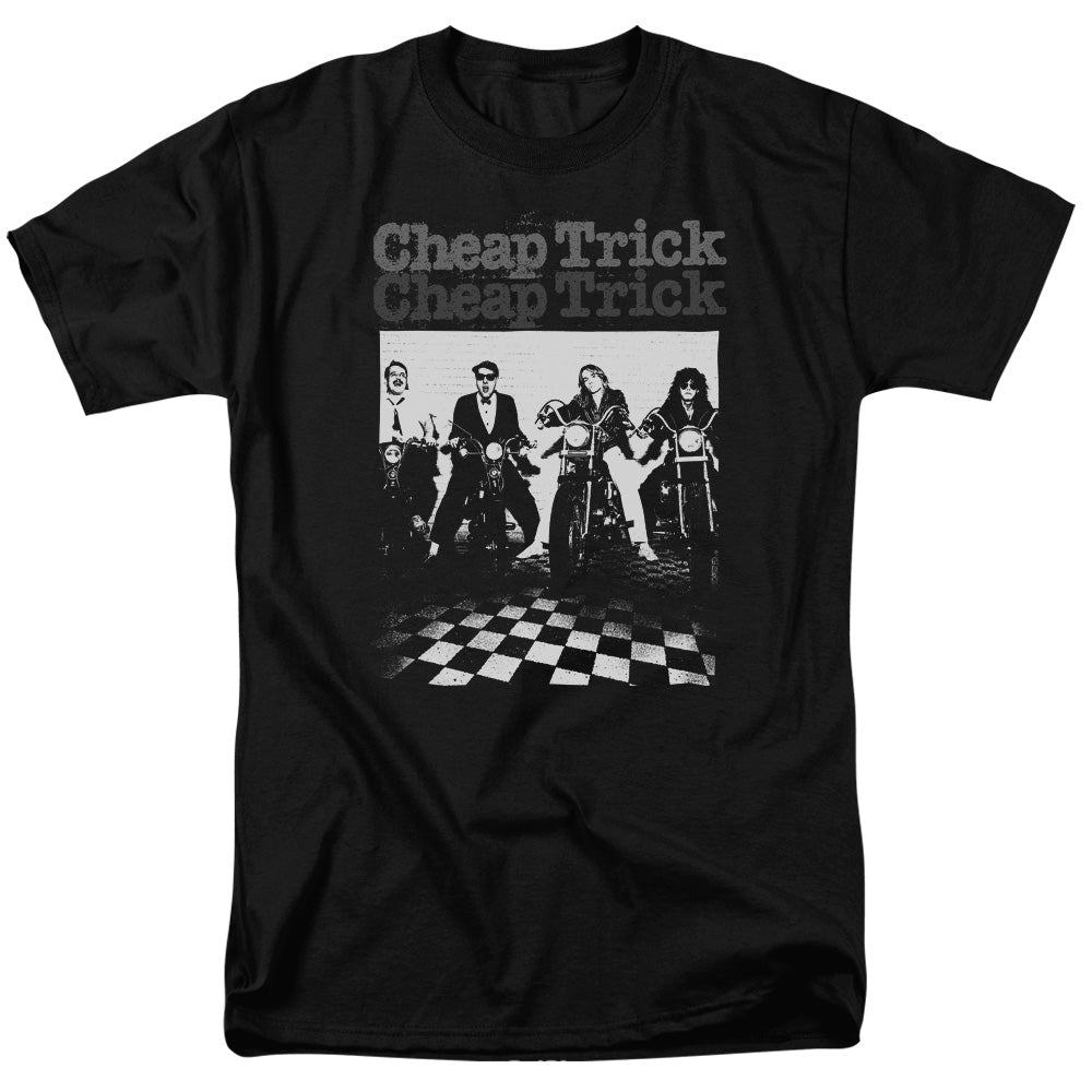 Cheap Trick Cheap Trick Bikes Mens T Shirt Black