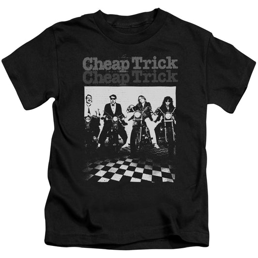 Cheap Trick Cheap Trick Bikes Juvenile Kids Youth T Shirt Black