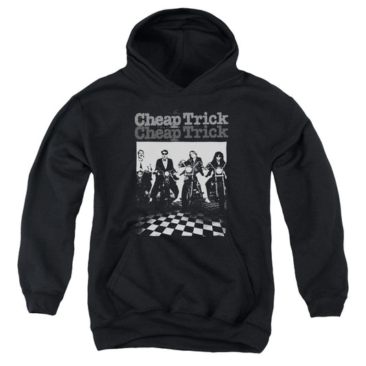 Cheap Trick Cheap Trick Bikes Kids Youth Hoodie Black