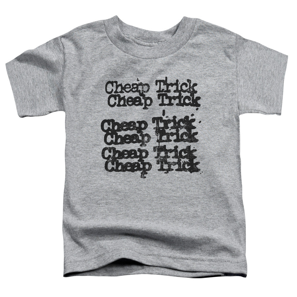 Cheap Trick Cheap Trick Logo Toddler Kids Youth T Shirt Athletic Heather
