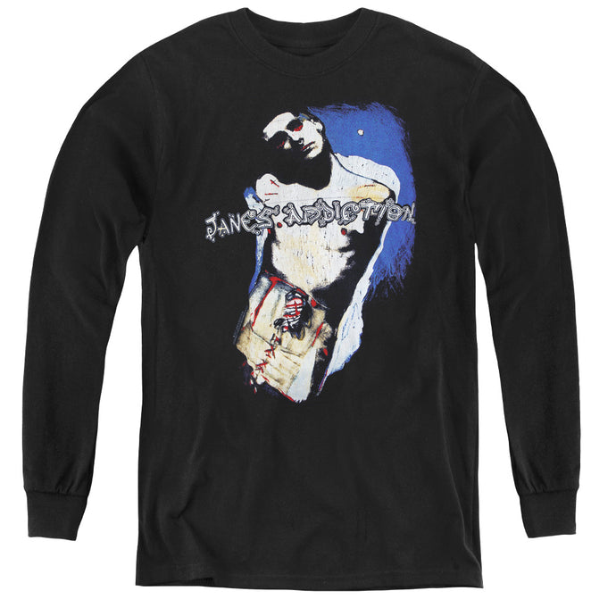 Janes Addiction Perry Long Sleeve Kids Youth T Shirt Black