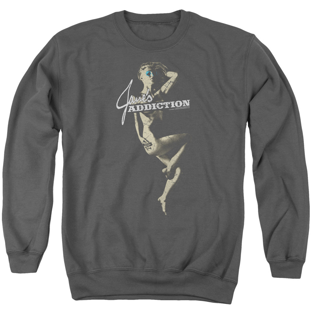 Janes Addiction Inside Escape Mens Crewneck Sweatshirt Charcoal