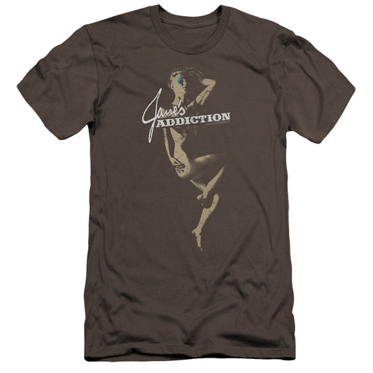 Janes Addiction Inside Escape Premium Bella Canvas Slim Fit Mens T Shirt Charcoal