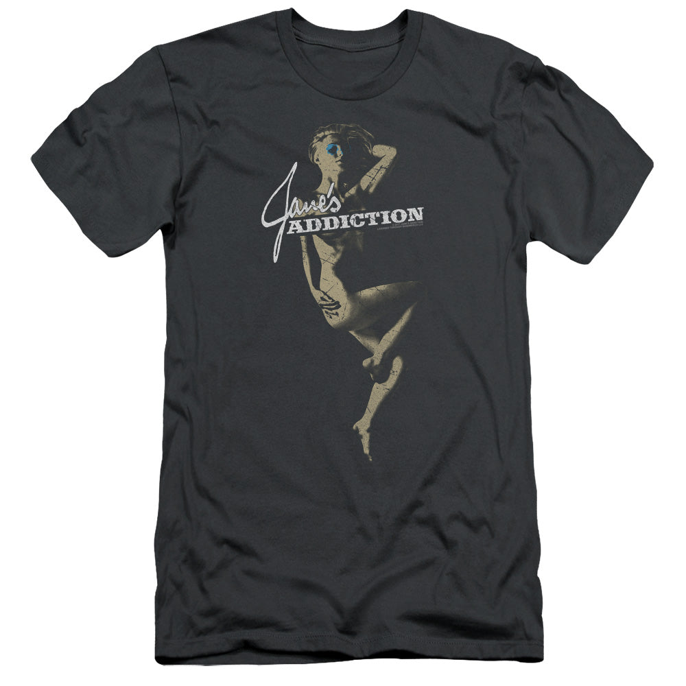 Janes Addiction Inside Escape Slim Fit Mens T Shirt Charcoal