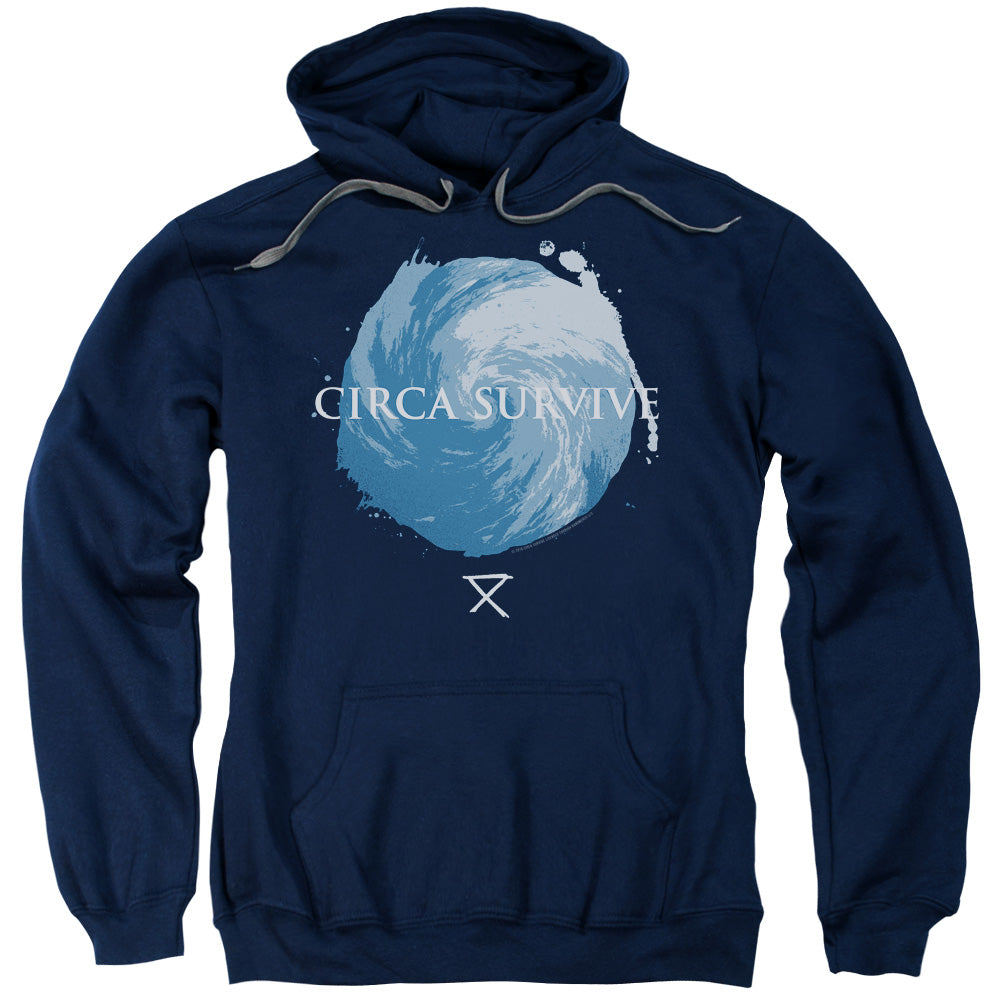 Circa Survive Storm Mens Hoodie Navy Blue