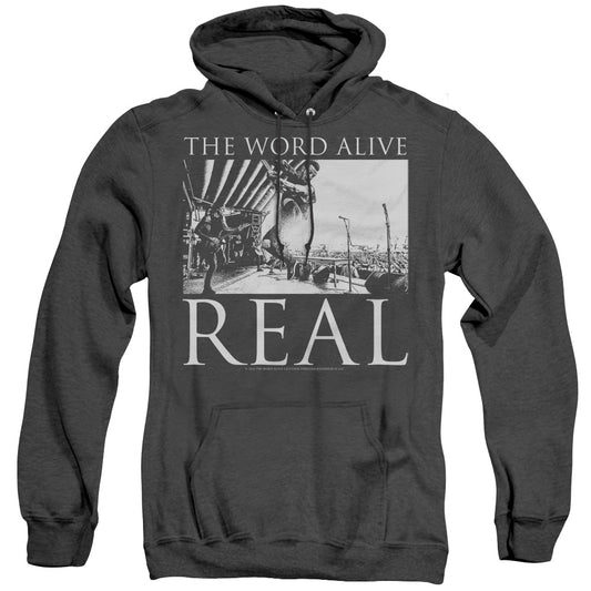 The Word Alive Live Shot Heather Mens Hoodie Black