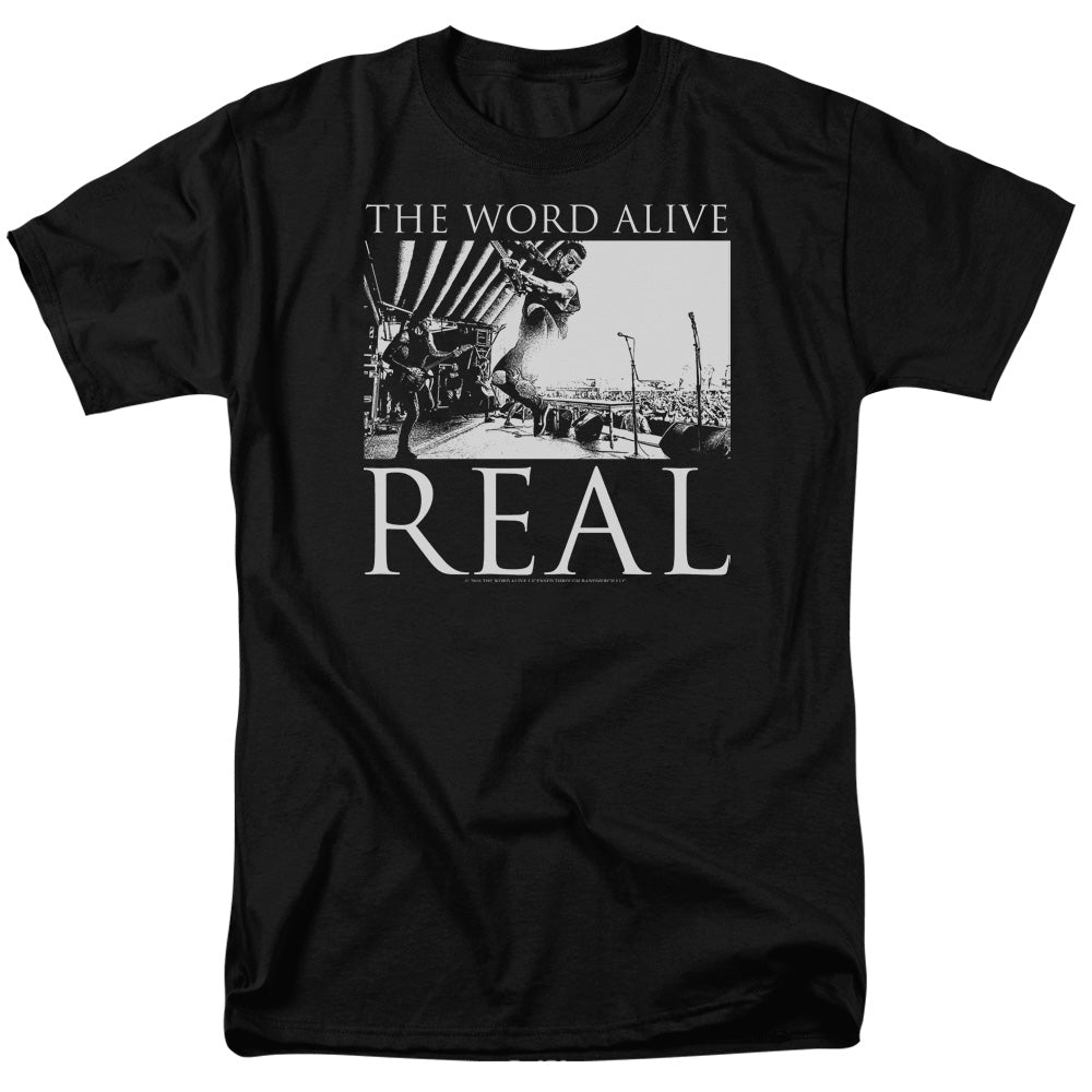 The Word Alive Live Shot Mens T Shirt Black