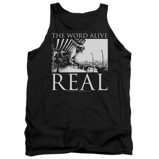 The Word Alive Live Shot Mens Tank Top Shirt Black