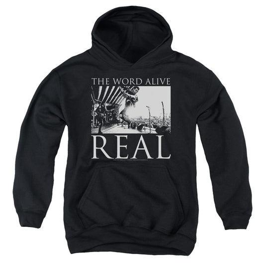 The Word Alive Live Shot Kids Youth Hoodie Black