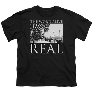 The Word Alive Live Shot Kids Youth T Shirt Black