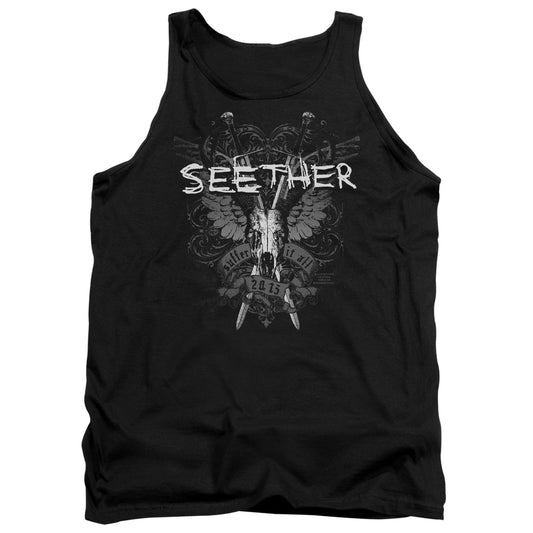 Seether Suffer Mens Tank Top Shirt Black