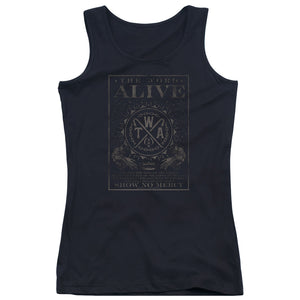 The Word Alive Show No Mercy Womens Tank Top Shirt Black