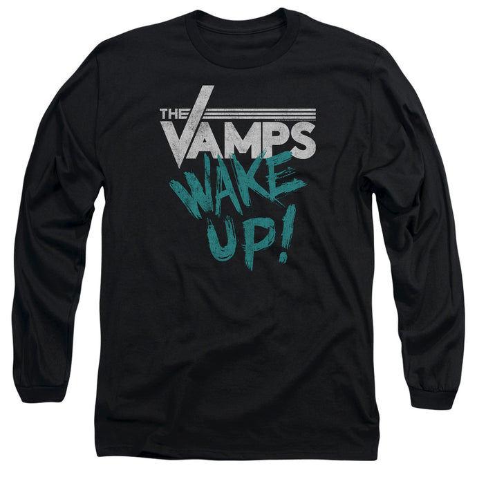 The Vamps Wake Up Mens Long Sleeve Shirt Black