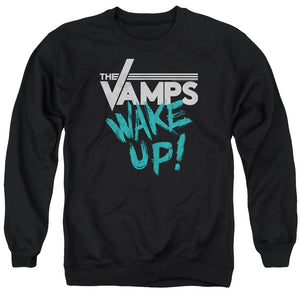 The Vamps Wake Up Mens Crewneck Sweatshirt Black