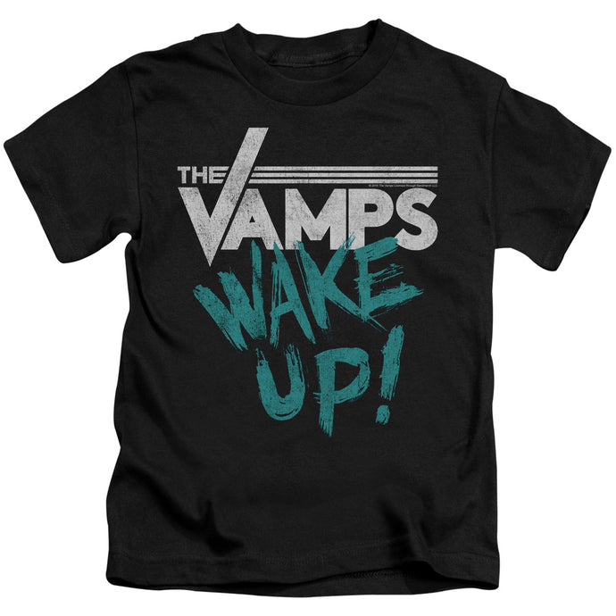The Vamps Wake Up Juvenile Kids Youth T Shirt Black