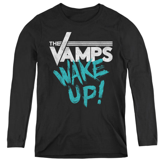 The Vamps Wake Up Womens Long Sleeve Shirt Black