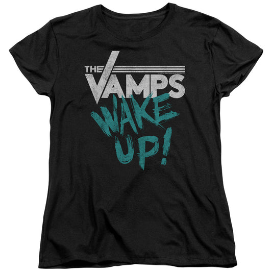 The Vamps Wake Up Womens T Shirt Black