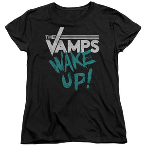 The Vamps Wake Up Womens T Shirt Black
