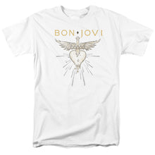 Load image into Gallery viewer, Bon Jovi Greatest Hits Mens T Shirt White