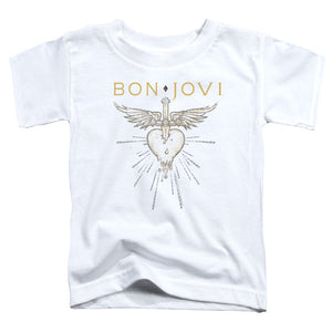 Bon Jovi Greatest Hits Toddler Kids Youth T Shirt White