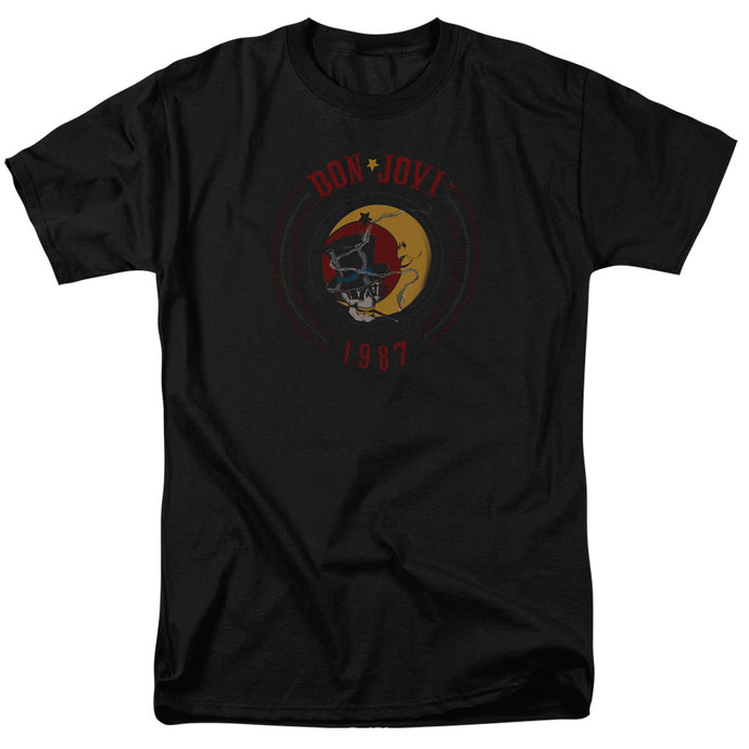 Bon Jovi 1987 Mens T Shirt Black