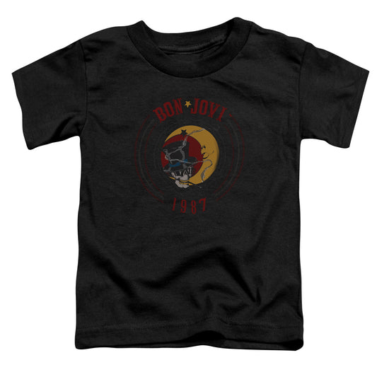 Bon Jovi 1987 Toddler Kids Youth T Shirt Black