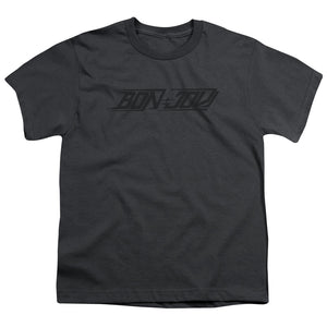 Bon Jovi New Logo Kids Youth T Shirt Charcoal