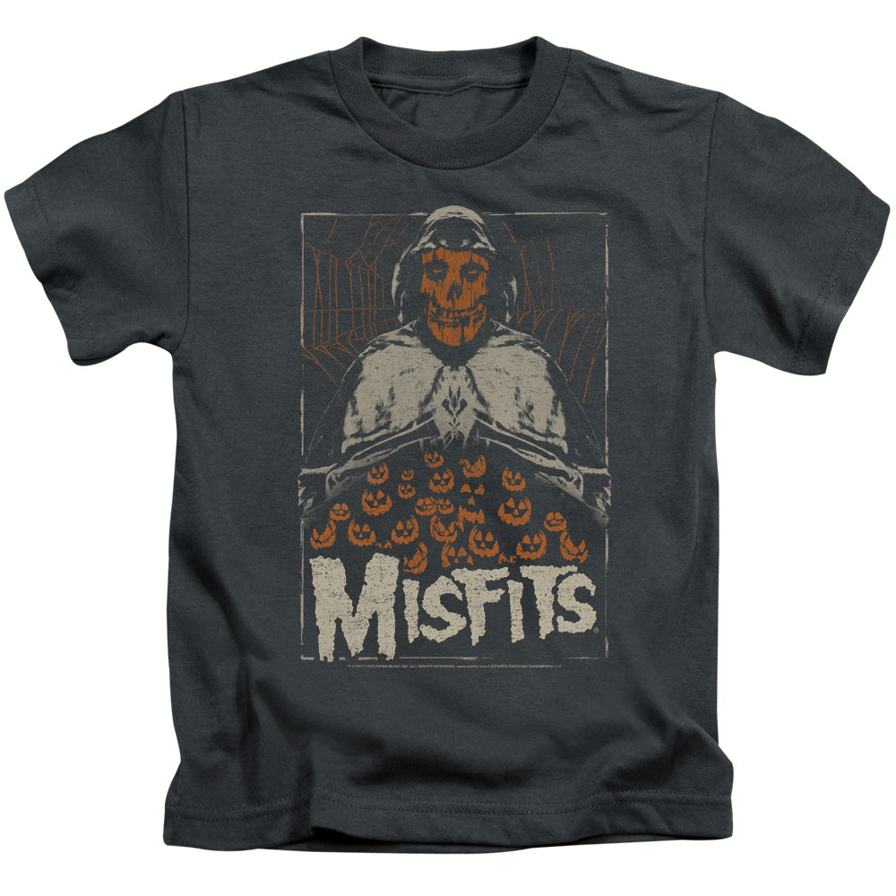 Misfits I Remember Halloween Juvenile Kids Youth T Shirt Charcoal