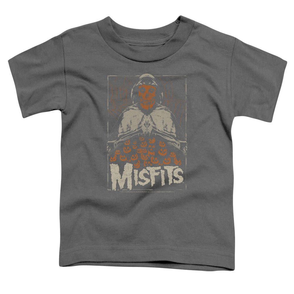 Misfits I Remember Halloween Toddler Kids Youth T Shirt Charcoal