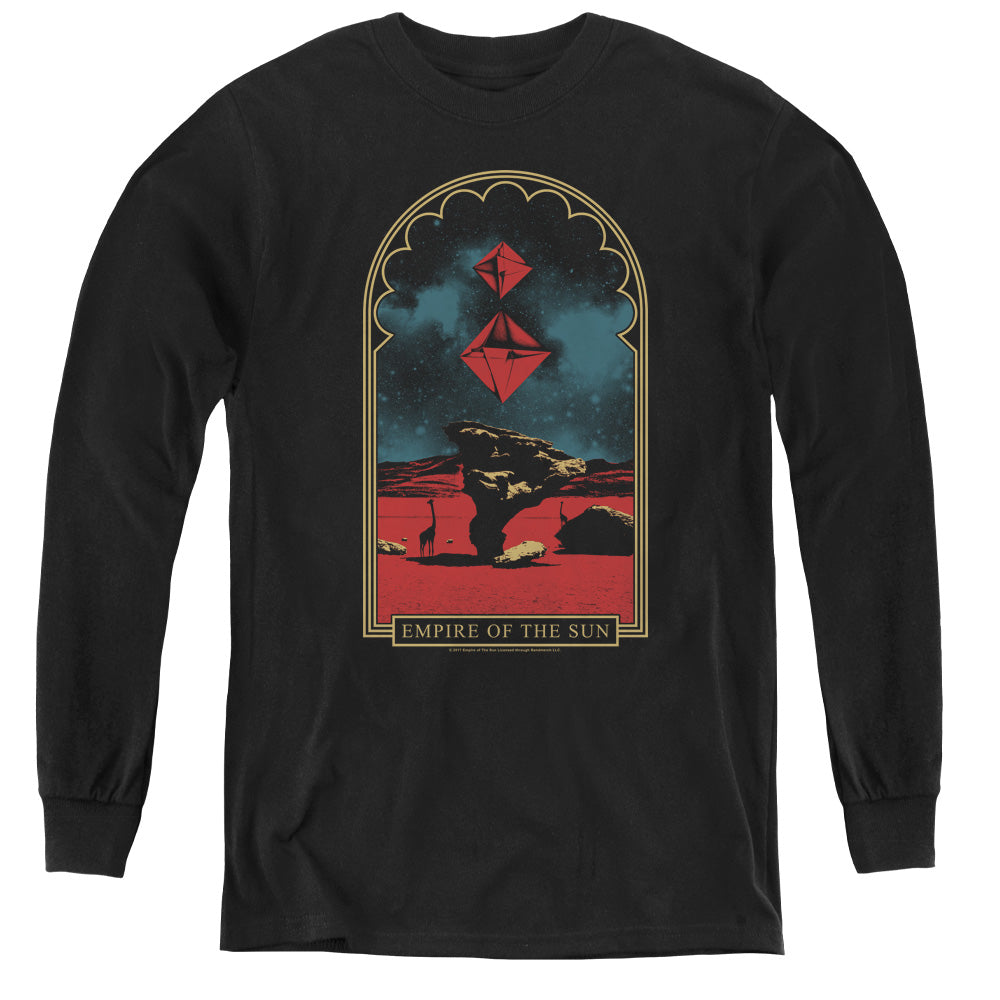 Empire Of The Sun Balance Long Sleeve Kids Youth T Shirt Black