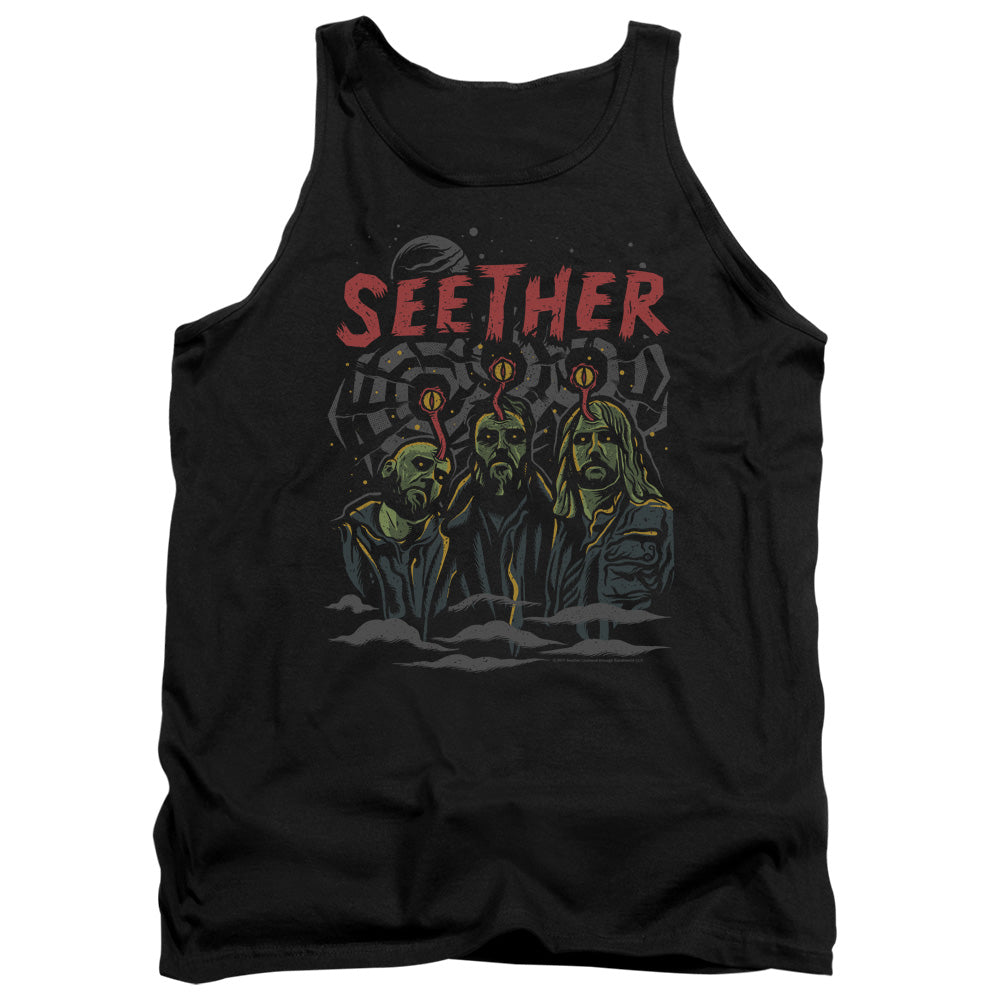 Seether Mind Control Mens Tank Top Shirt Black