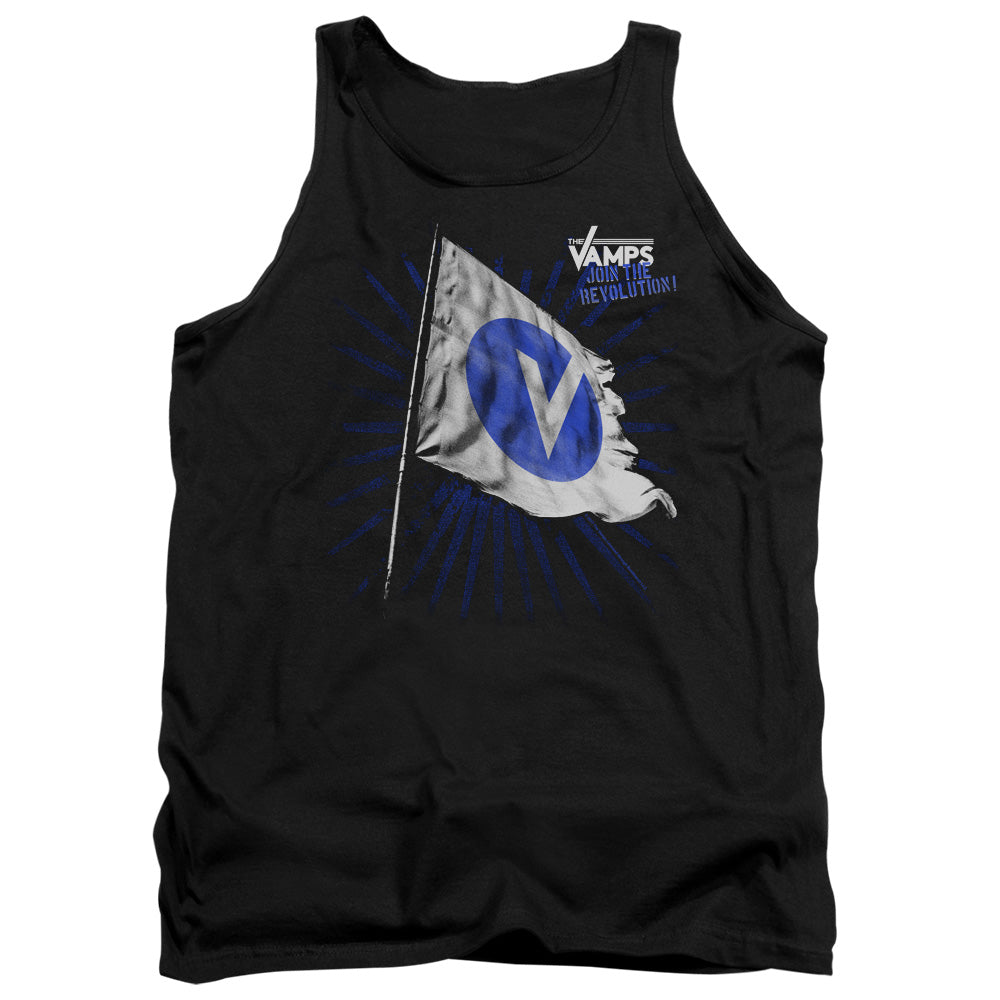 The Vamps Flag Mens Tank Top Shirt Black