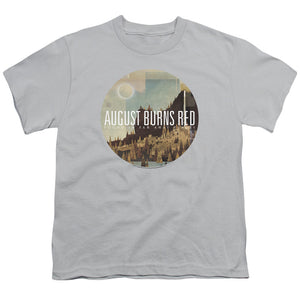 August Burns Red Far Away Places Kids Youth T Shirt Silver